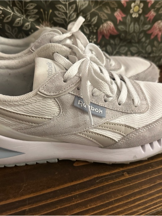 Reebok Shoes - Reebok Retro Runner Sneakers in Light Gray and White